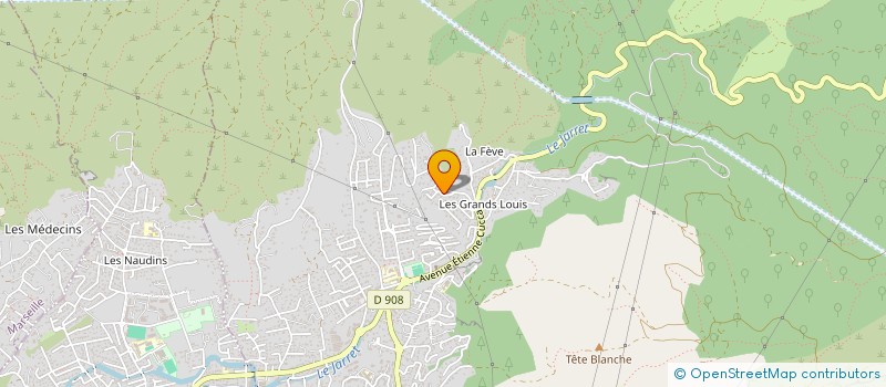 localisation de l'entreprise MONSIEUR JACQUES BARTOLO  ALLAUCH