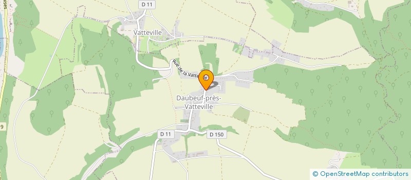 localisation de l'entreprise MONSIEUR JACQUES BATTAREL à DAUBEUF-PRES-VATTEVILLE