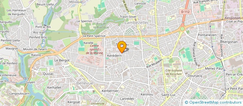 localisation de l'entreprise MONSIEUR JACQUES BATTREL à BREST