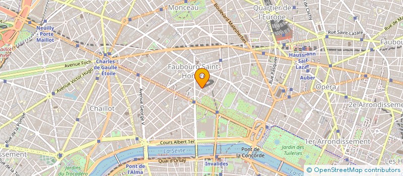 localisation de l'entreprise MONSIEUR JACQUES BAUD  PARIS