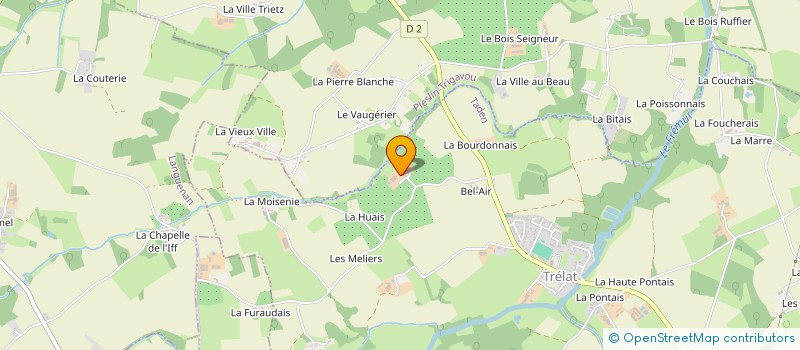 localisation de l'entreprise MONSIEUR JACQUES BAUX  TADEN