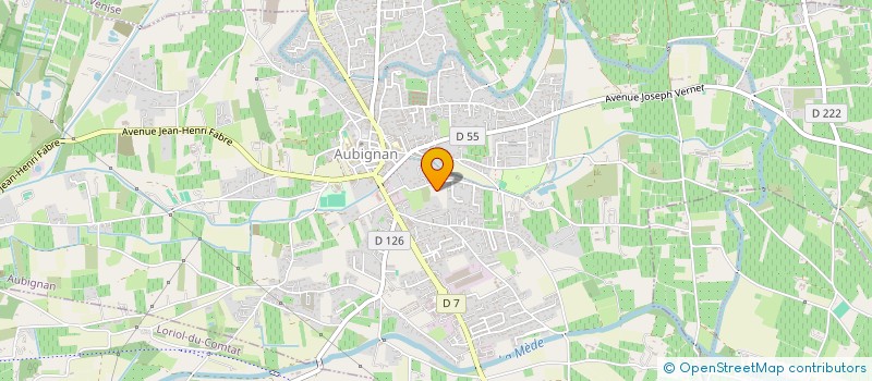 localisation de l'entreprise MONSIEUR JACQUES BEAUFILS  AUBIGNAN