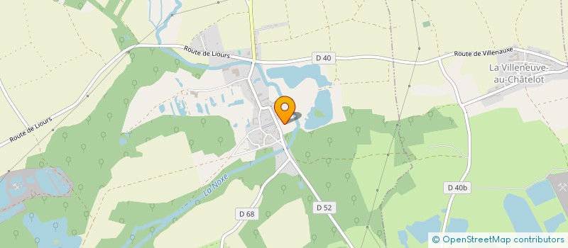 localisation de l'entreprise MONSIEUR JACQUES BEAUGRAND  NOGENT SUR SEINE