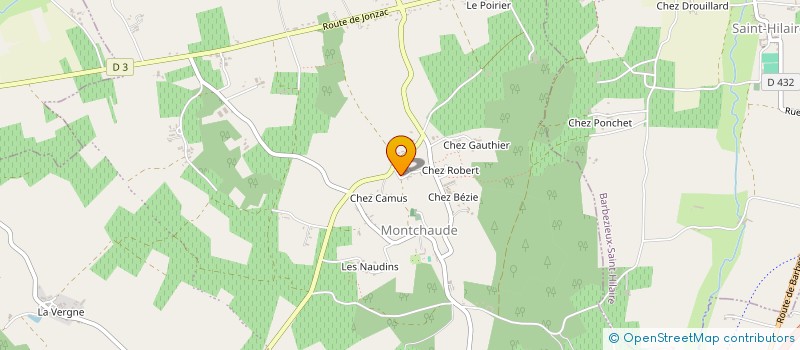 localisation de l'entreprise MONSIEUR JACQUES BEAUVARLET à MONTMERAC