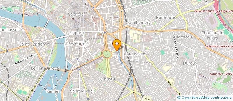 localisation de l'entreprise MONSIEUR JACQUES BEAUVILLAIN à TOULOUSE