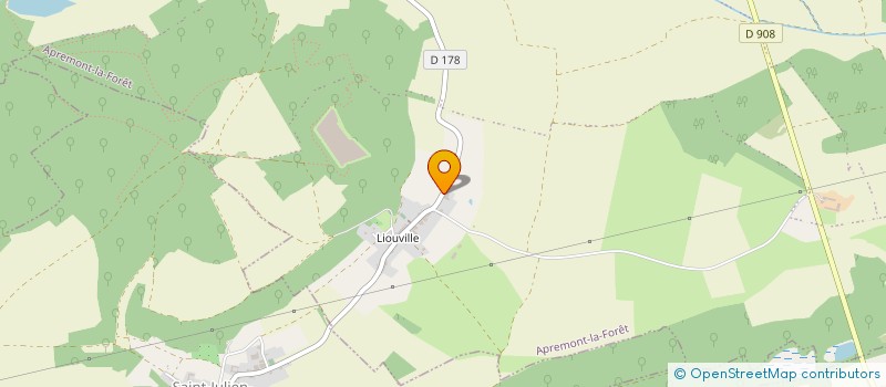 localisation de l'entreprise MONSIEUR JACQUES BECK  APREMONT-LA-FORET