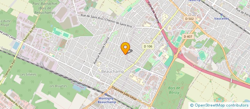 localisation de l'entreprise MONSIEUR JACQUES BEECKMANS  BEAUCHAMP