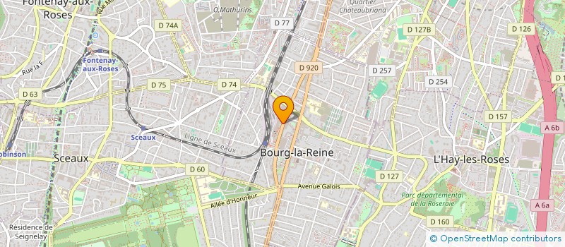 localisation de l'entreprise MONSIEUR JACQUES BEHAR à BOURG-LA-REINE
