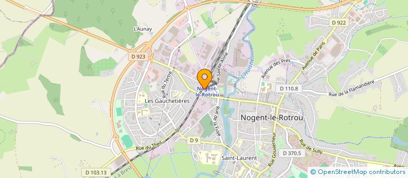 localisation de l'entreprise MONSIEUR JACQUES BELLANGER à NOGENT-LE-ROTROU