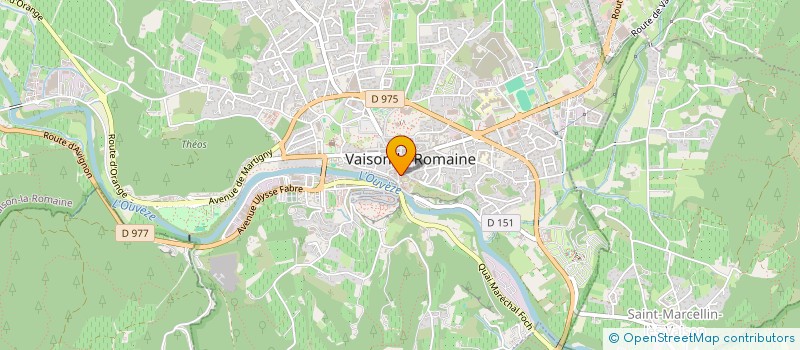 localisation de l'entreprise MONSIEUR JACQUES BELLIER à VAISON-LA-ROMAINE