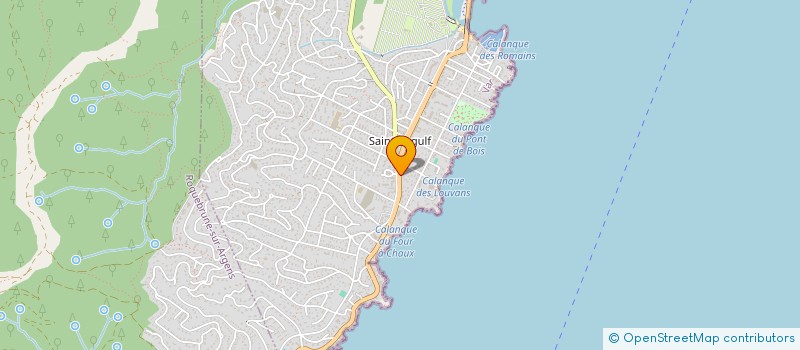 localisation de l'entreprise MONSIEUR JACQUES BELLIER  FREJUS