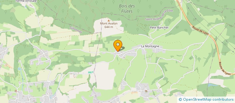 localisation de l'entreprise MONSIEUR JACQUES BELLIN  SAINT-HILAIRE-DE-LA-COTE