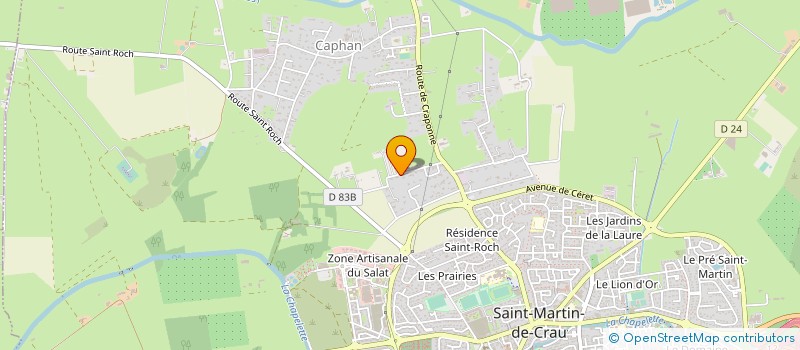 localisation de l'entreprise MONSIEUR JACQUES BELLONE à SAINT MARTIN DE CRAU