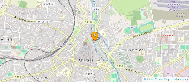 localisation de l'entreprise MONSIEUR JACQUES BENARD à CHARTRES