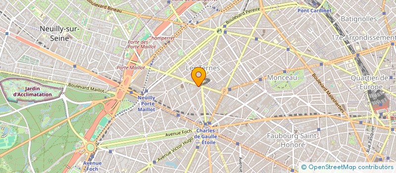 localisation de l'entreprise MONSIEUR JACQUES BENNINI  PARIS