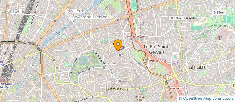 localisation de l'entreprise MONSIEUR JACQUES BENOIT  PARIS