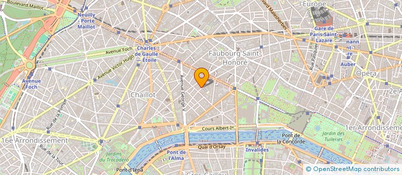 localisation de l'entreprise MONSIEUR JACQUES BENSIMON  PARIS