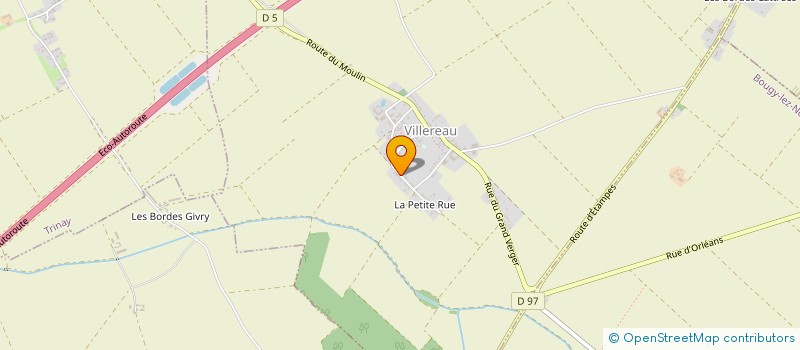 localisation de l'entreprise MONSIEUR JACQUES BERGER à VILLEREAU