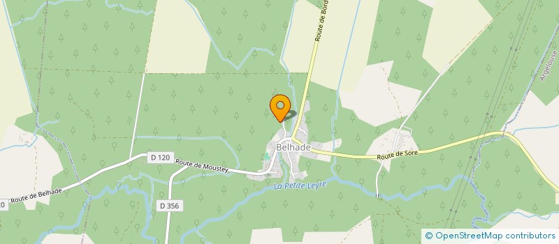 localisation de l'entreprise MONSIEUR JACQUES BERLON  PISSOS