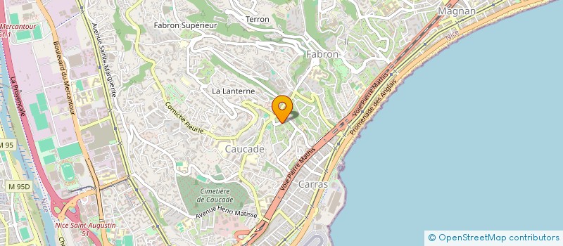 localisation de l'entreprise MONSIEUR JACQUES BERNARD à NICE