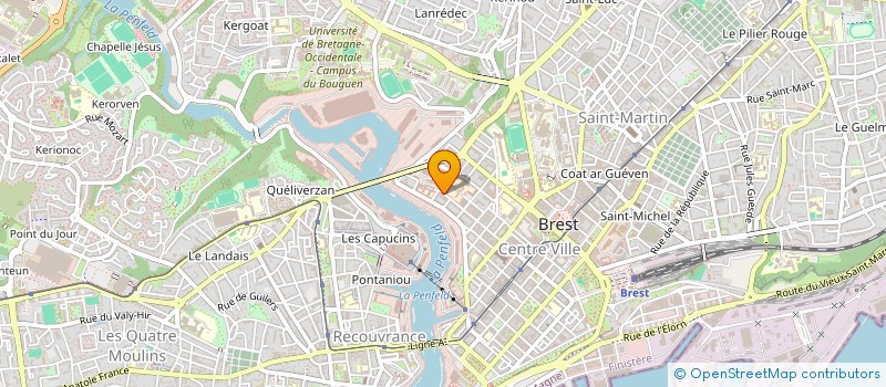 localisation de l'entreprise MONSIEUR JACQUES BERNARD MICHEL à BREST