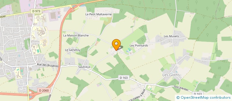 localisation de l'entreprise MONSIEUR JACQUES BERNEAU à AMILLY