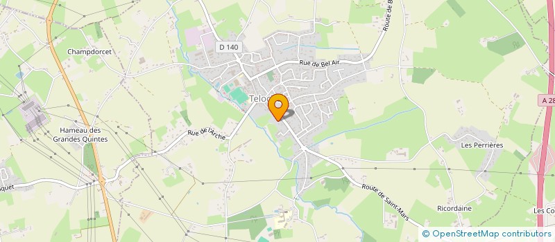 localisation de l'entreprise MONSIEUR JACQUES BERNONVILLE  TELOCHE