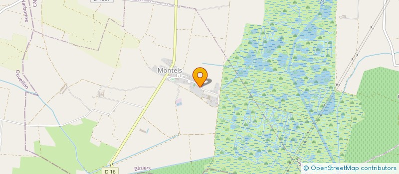 localisation de l'entreprise MONSIEUR JACQUES BERNRD  MONTELS