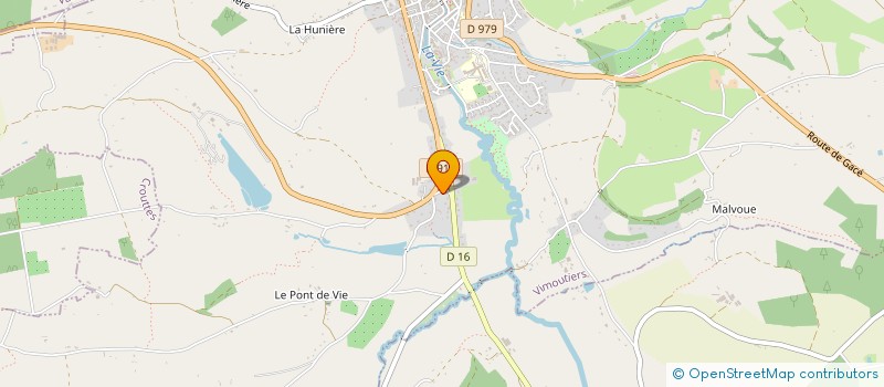 localisation de l'entreprise MONSIEUR JACQUES BERTHE à VIMOUTIERS