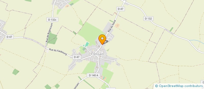 localisation de l'entreprise MONSIEUR JACQUES BERTHELEMY  FRESSAIN