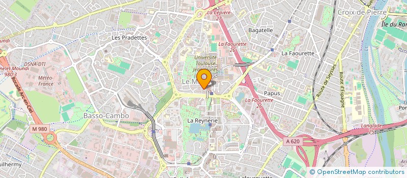 localisation de l'entreprise MONSIEUR JACQUES BERTHELOT à TOULOUSE
