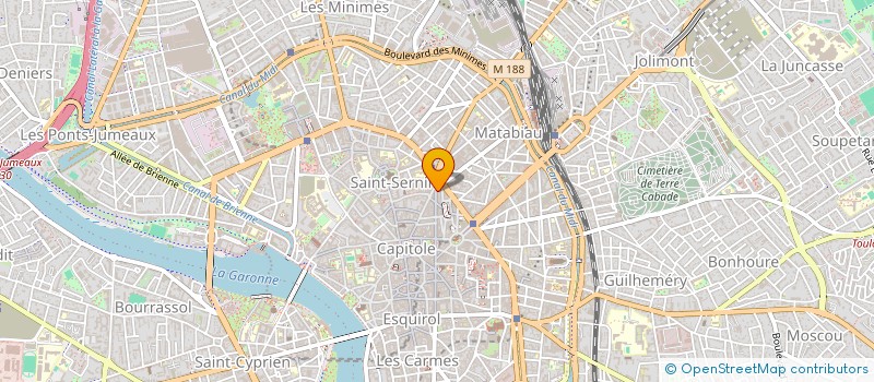 localisation de l'entreprise MONSIEUR JACQUES BERTHO à TOULOUSE