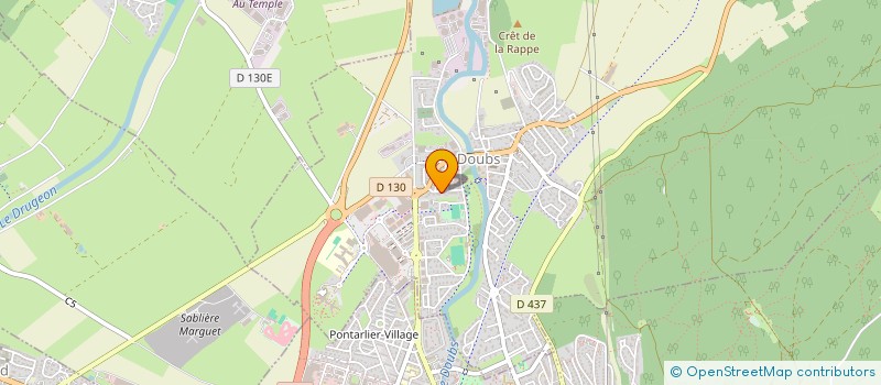 localisation de l'entreprise MONSIEUR JACQUES BESANCON  DOUBS