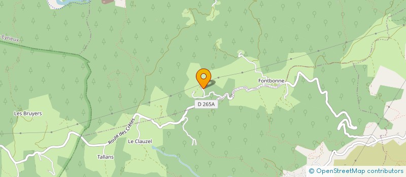 localisation de l'entreprise MONSIEUR JACQUES BESSON  SAINT-LAURENT-DU-PAPE