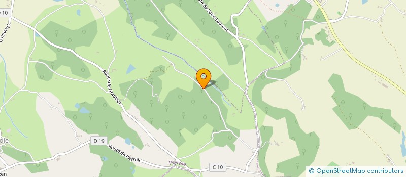 localisation de l'entreprise MONSIEUR JACQUES BEZES  PEYROLE