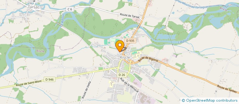 localisation de l'entreprise MONSIEUR JACQUES BIANCHI  RISCLE