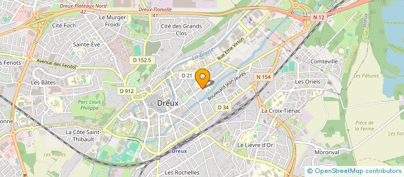 localisation de l'entreprise MONSIEUR JACQUES BIASIO à DREUX