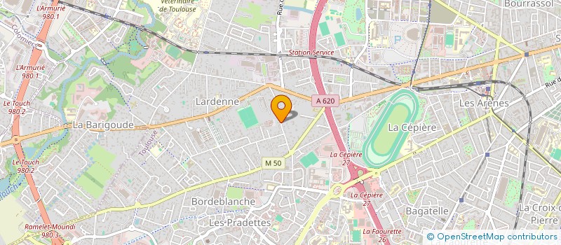 localisation de l'entreprise MONSIEUR JACQUES BIASOTTO à TOULOUSE