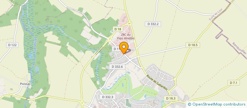 localisation de l'entreprise MONSIEUR JACQUES BIDAULT à AUNEAU-BLEURY-SAINT-SYMPHORIEN