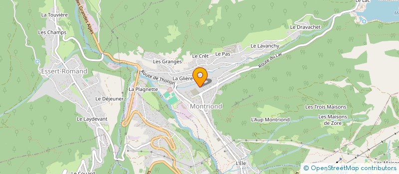 localisation de l'entreprise MONSIEUR JACQUES BIELECKI à MORZINE