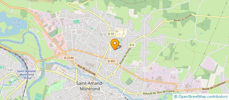 localisation de l'entreprise MONSIEUR JACQUES BIENVENU à SAINT-FLOUR