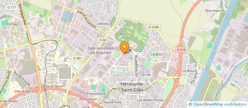 localisation de l'entreprise MONSIEUR JACQUES BILLIOTI DE GAGE à HEROUVILLE-SAINT-CLAIR