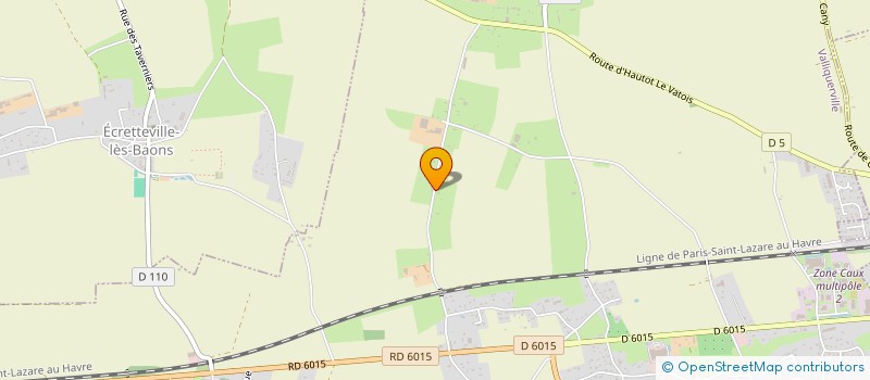 localisation de l'entreprise MONSIEUR JACQUES BIZET  VALLIQUERVILLE