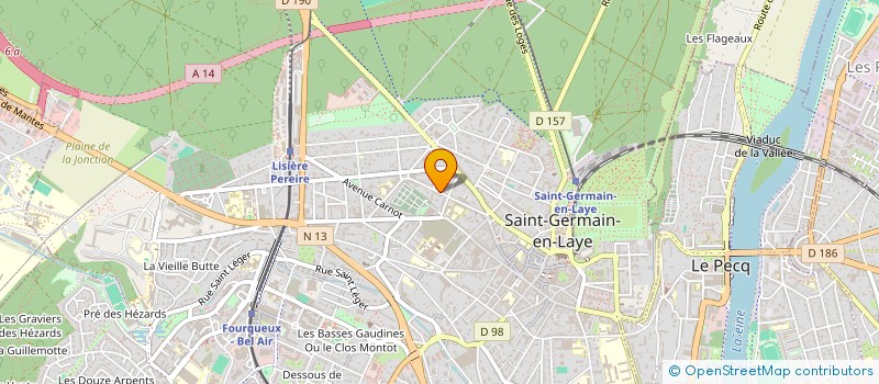 localisation de l'entreprise MONSIEUR JACQUES-BLAISE N'DONGO ONANA  SAINT-GERMAIN-EN-LAYE