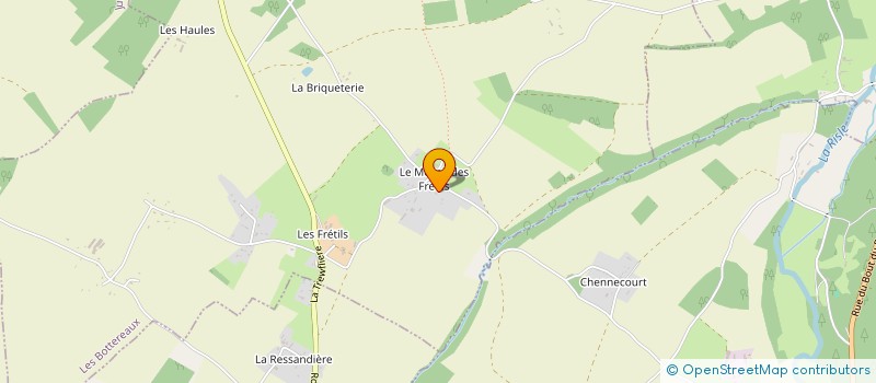 localisation de l'entreprise MONSIEUR JACQUES BLANC-GARIN à LES BOTTEREAUX