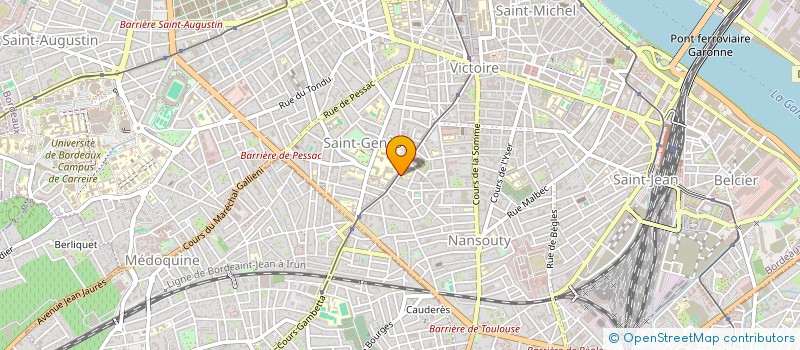 localisation de l'entreprise MONSIEUR JACQUES BLANCHE à BORDEAUX