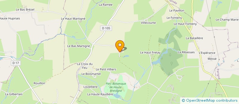 localisation de l'entreprise MONSIEUR JACQUES BLANCHET à LE CHATELLIER
