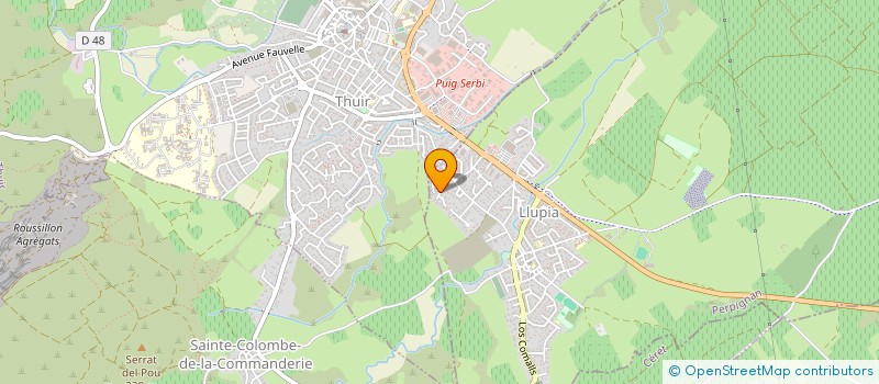 localisation de l'entreprise MONSIEUR JACQUES BLANCO  LLUPIA