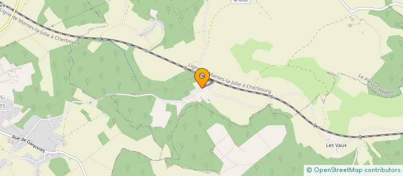 localisation de l'entreprise MONSIEUR JACQUES BLEZOT  LE PLESSIS-HEBERT