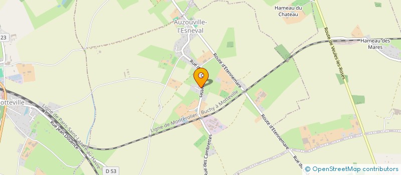 localisation de l'entreprise MONSIEUR JACQUES BLONDEL  ANCRETIEVILLE-SAINT-VICTOR